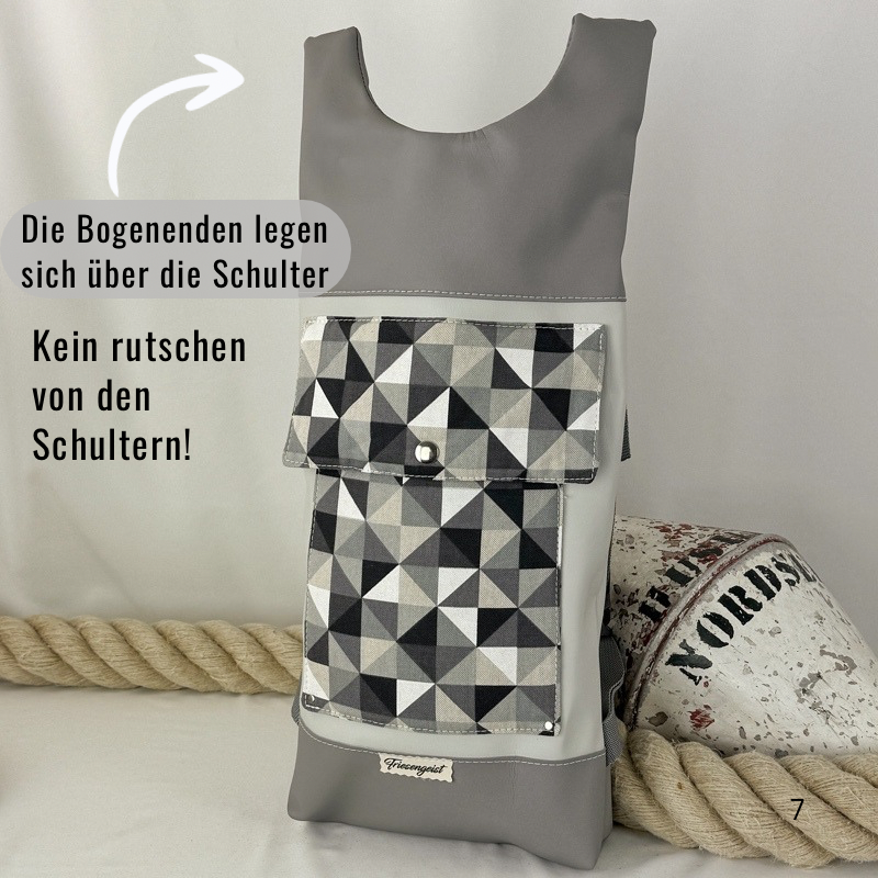 Damen- und Herrenrucksack Tomke