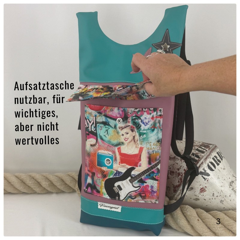 Damen- und Herrenrucksack Celina