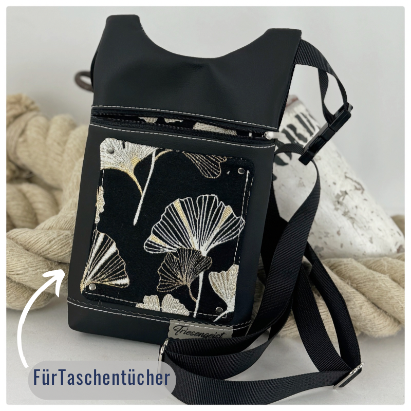 Gürteltasche Gingko Gold