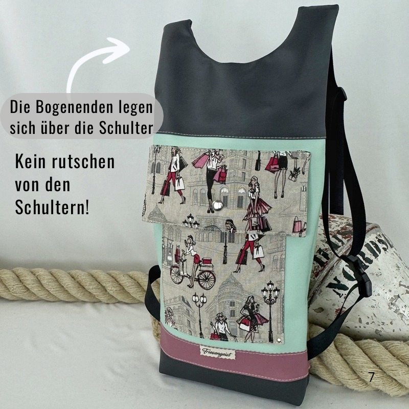 Damen- und Herrenrucksack Solvey