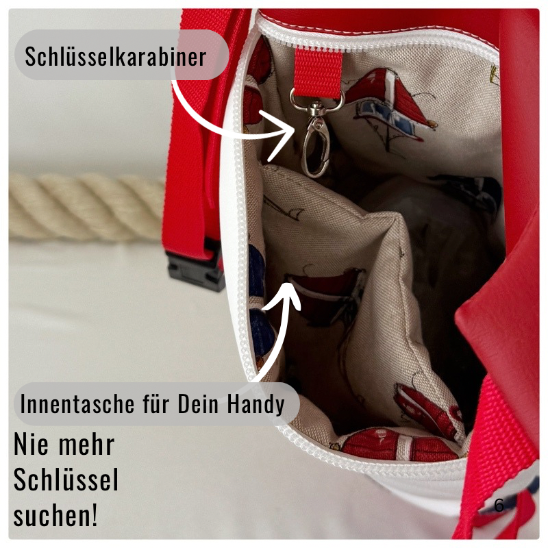 Damen- und Herrenrucksack Langeness