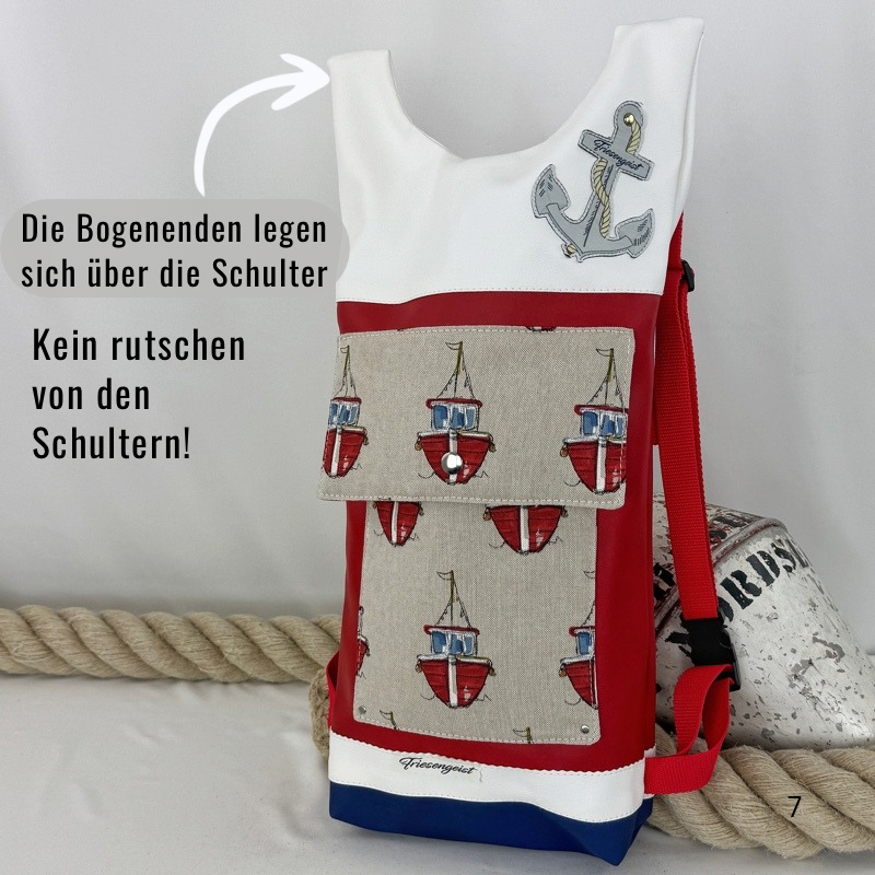 Damen- und Herrenrucksack Oland