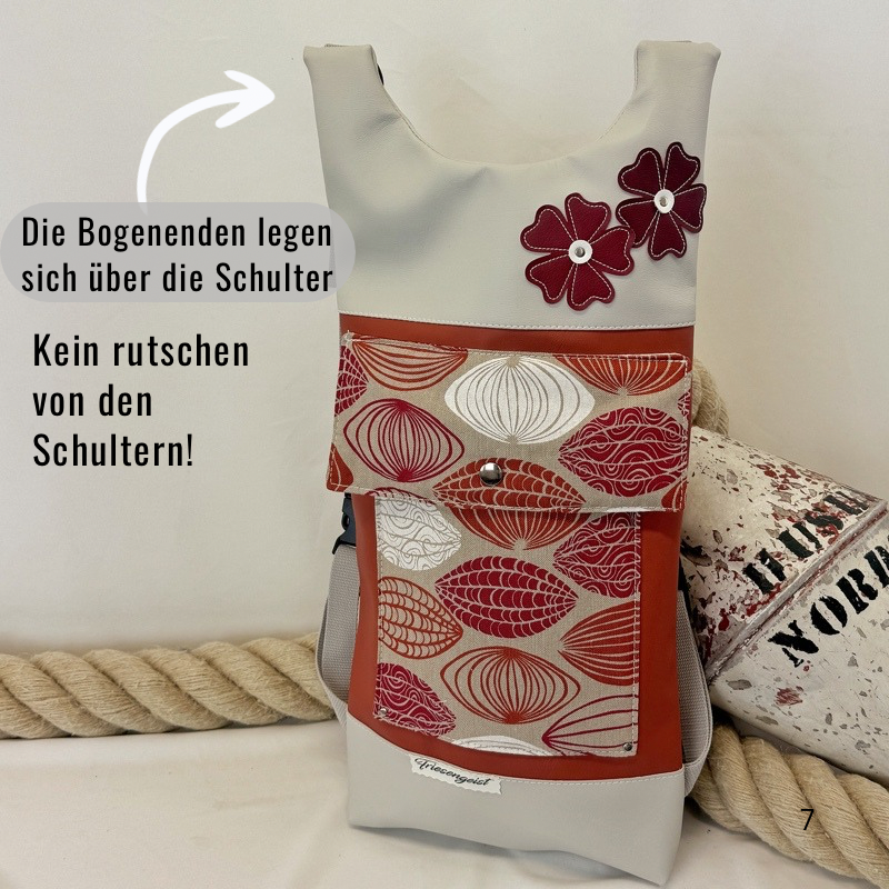 Damen- und Herrenrucksack Carla