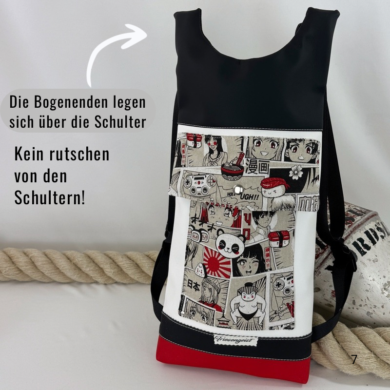 Damen- und Herrenrucksack Sam