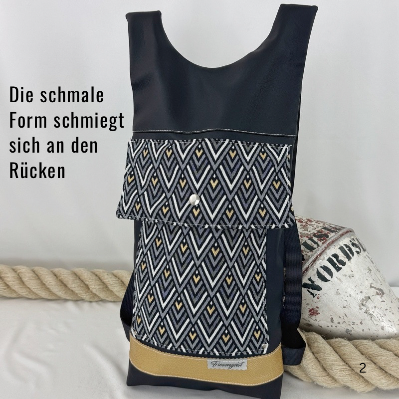 Damen- und Herrenrucksack Clara
