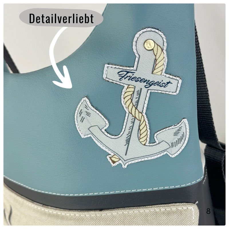 Damen- und Herrenrucksack Sina