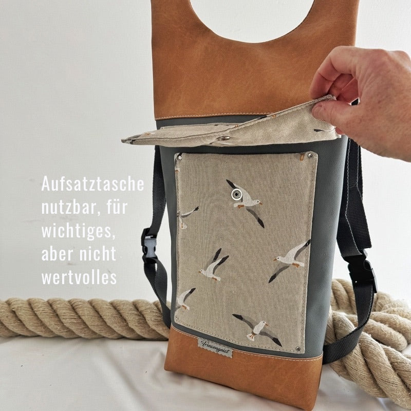 Damen und Herrenrucksack Toni