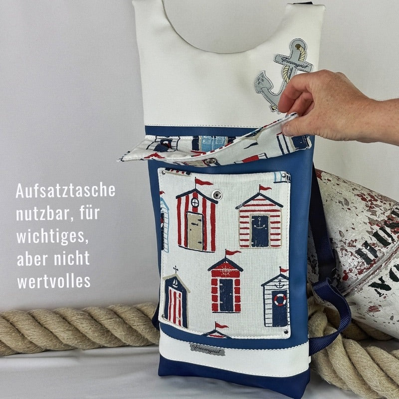 Damen und Herrenrucksack Sylt