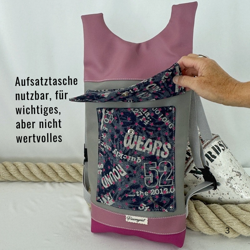 Damen- und Herrenrucksack Caro