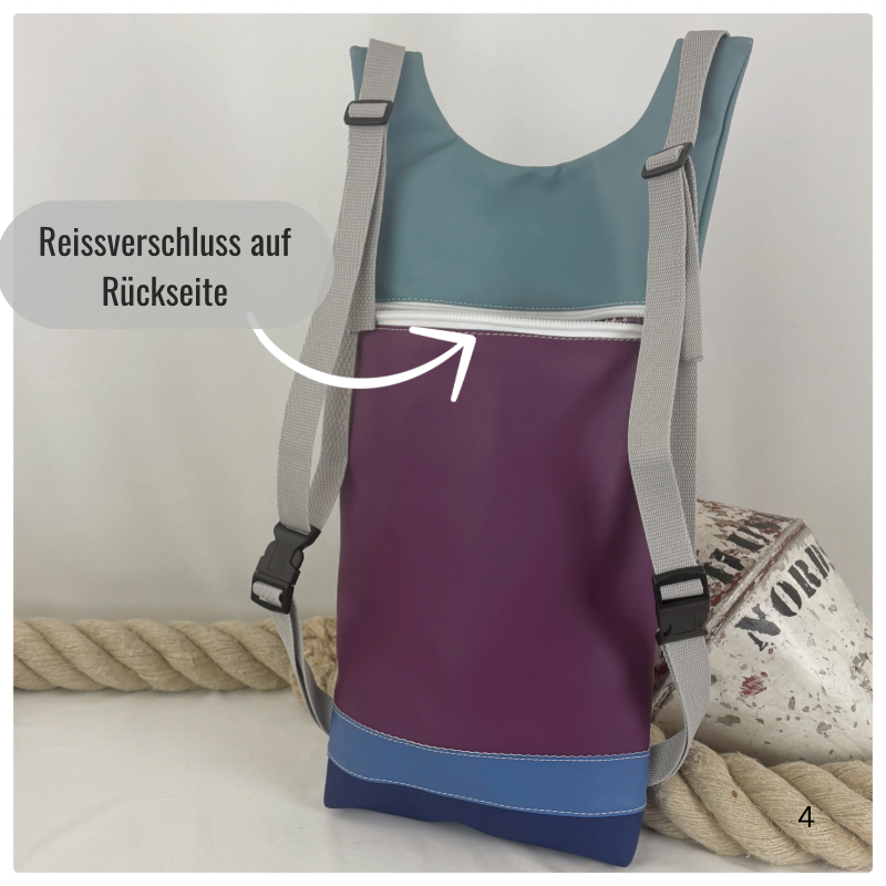 Damen- und Herrenrucksack Fentje