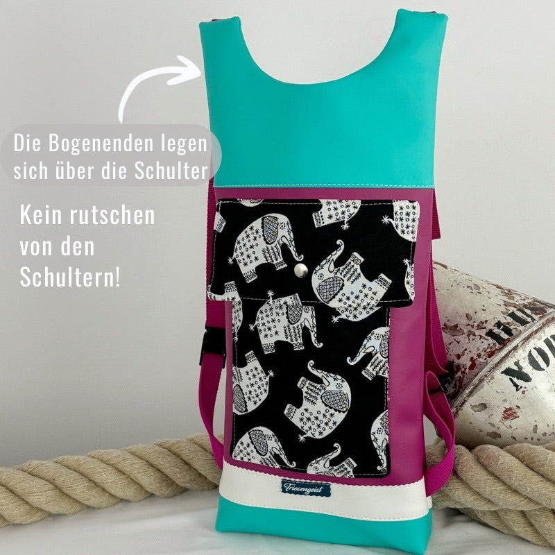 Damen- und Herrenrucksack Funny
