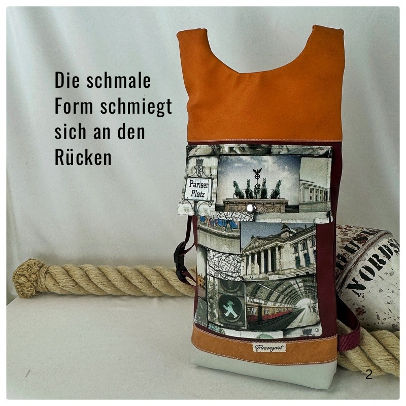 Damen- und Herrenrucksack Berlin