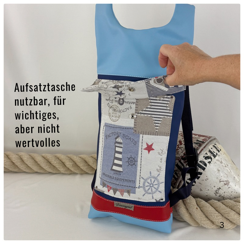 Damen- und Herrenrucksack Skagen