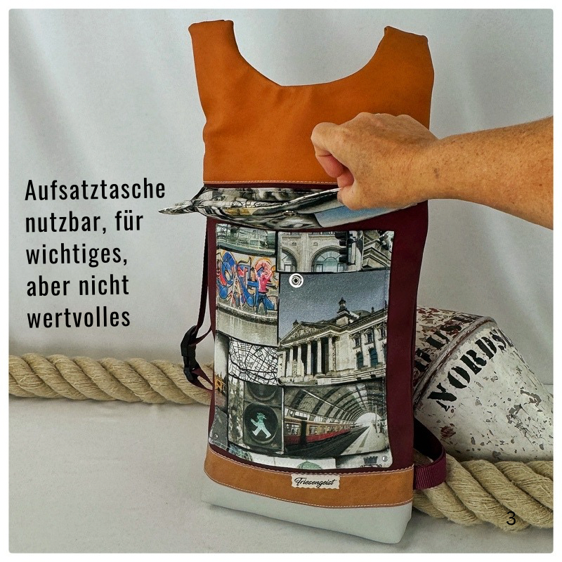 Damen- und Herrenrucksack Berlin