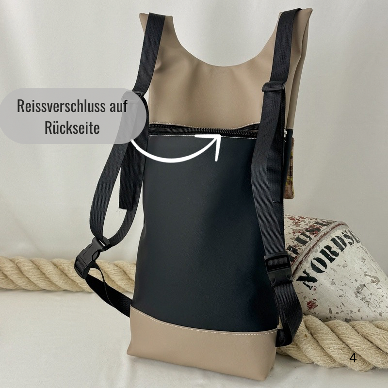 Damen- und Herrenrucksack Venezia