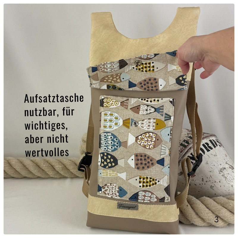 Damen- und Herrenrucksack Paulina