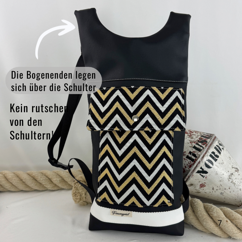Damen- und Herrenrucksack Charleen