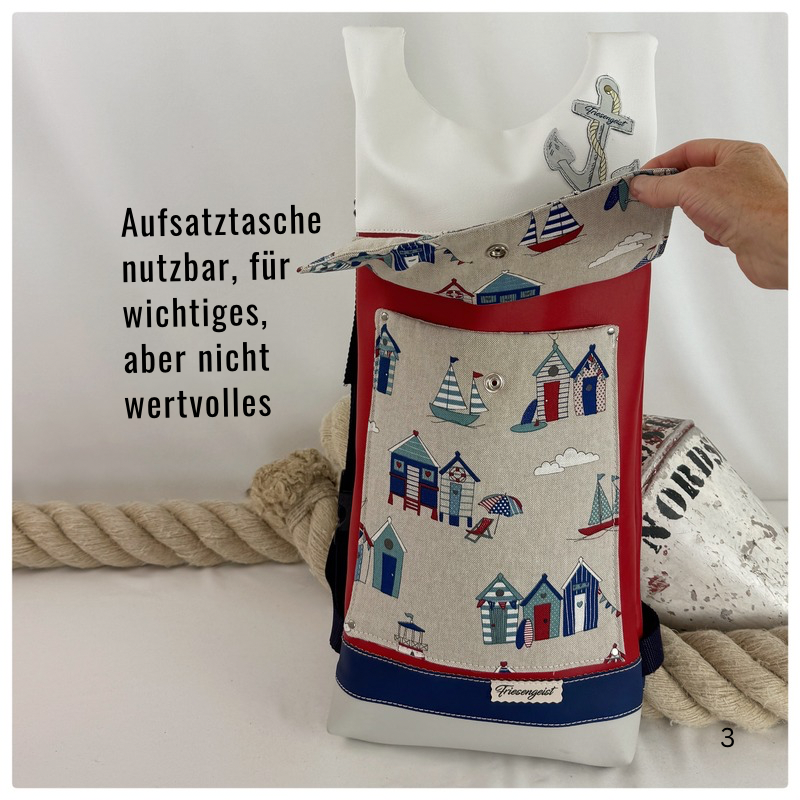 Damen- und Herrenrucksack Hooge