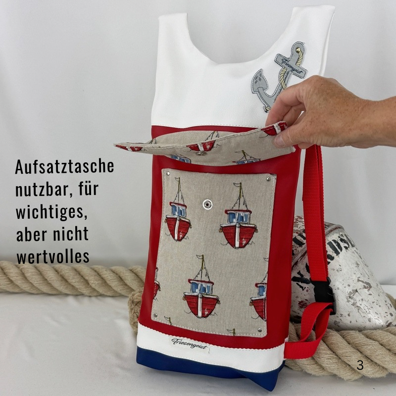 Damen- und Herrenrucksack Oland