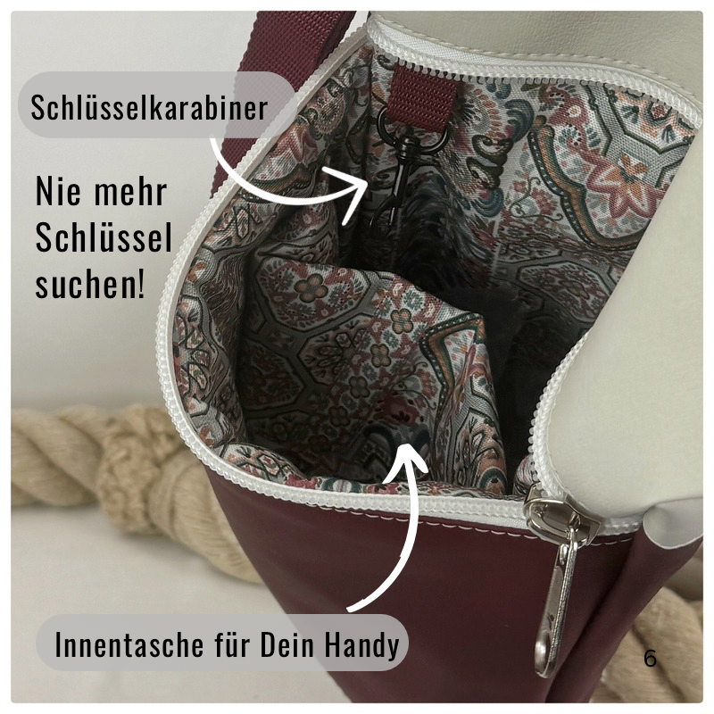 Damen- und Herrenrucksack Silke