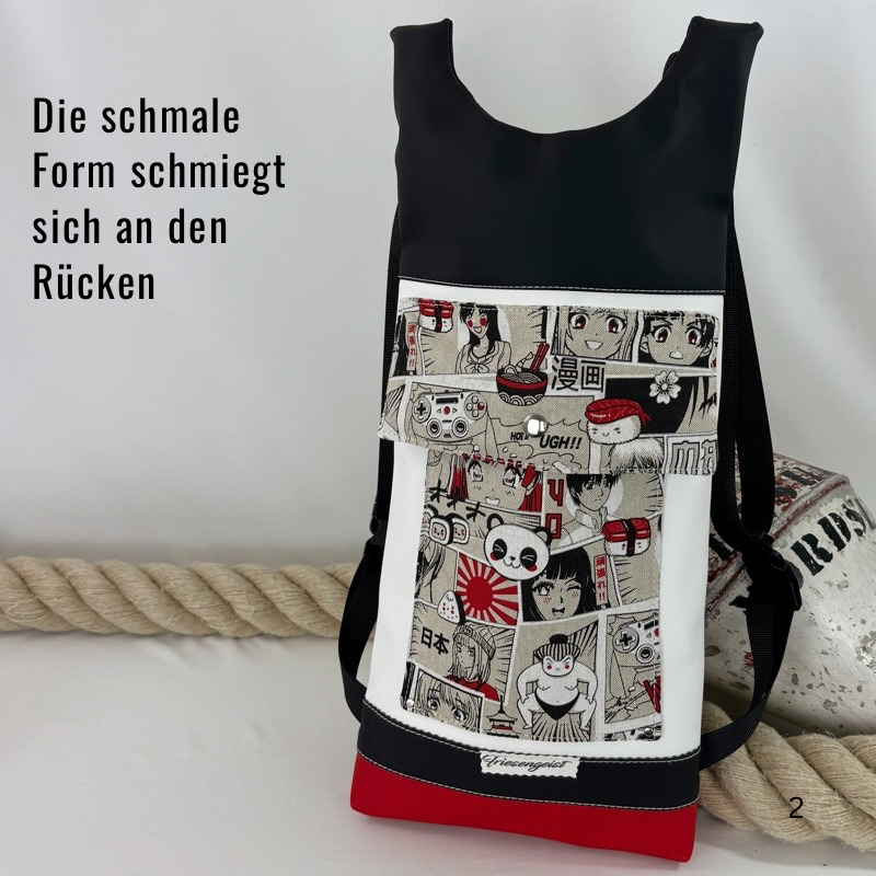 Damen- und Herrenrucksack Sam