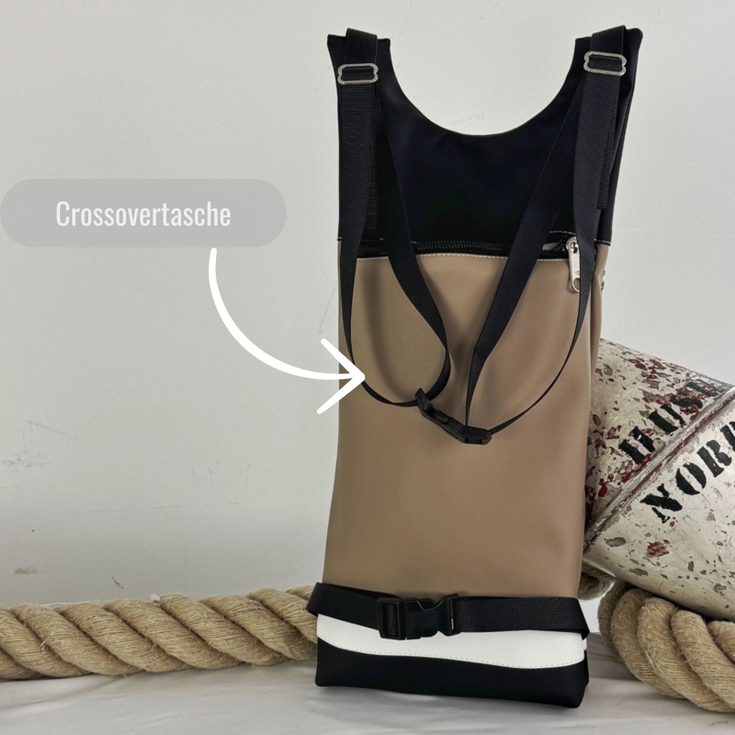 Damen -und Herrenrucksack Solvey