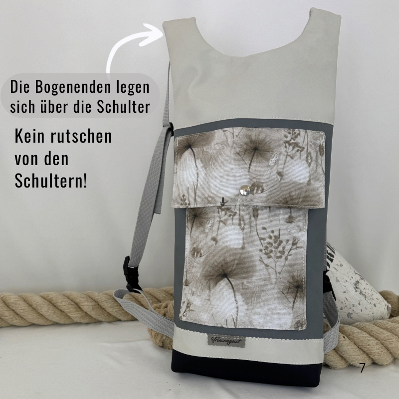 Damen- und Herrenrucksack Rucksack Frigga