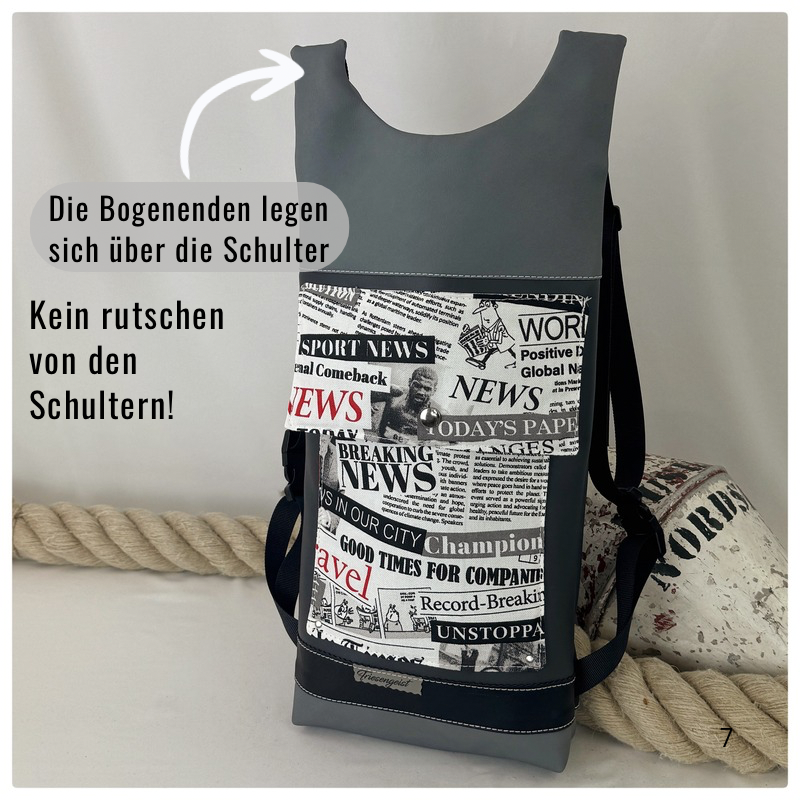 Damen- und Herrenrucksack Thomas