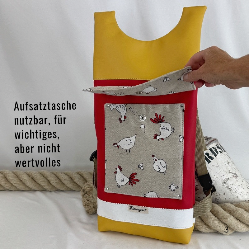 Damen- und Herrenrucksack Wilma