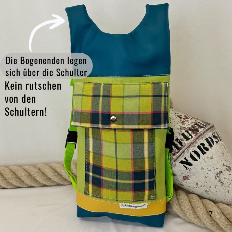 Damen- und Herrenrucksack Franky