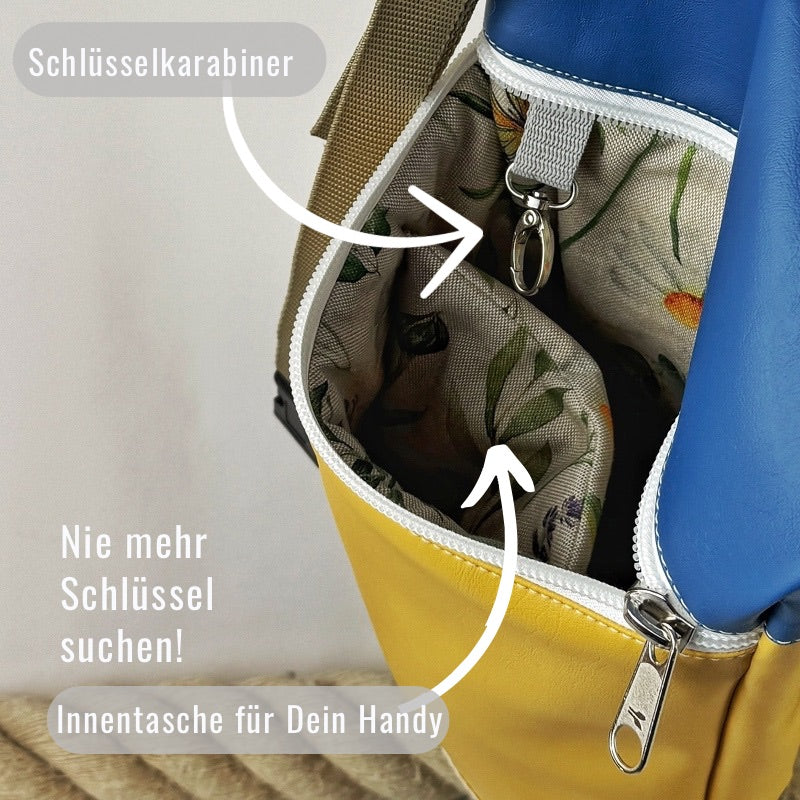 Damen- und Herrenrucksack Marina
