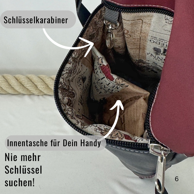 Damen- und Herrenrucksack Linette
