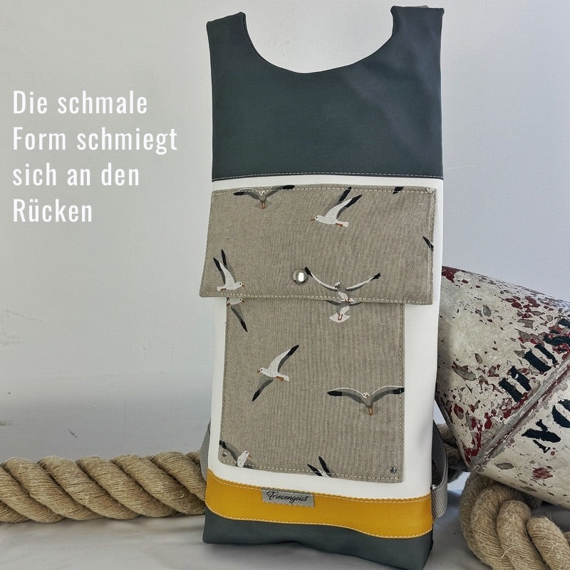 Damen- und Herrenrucksack Flora