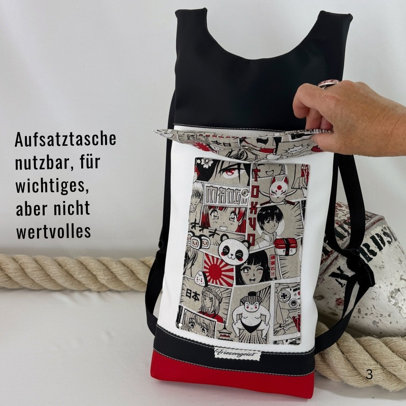 Damen- und Herrenrucksack Sam