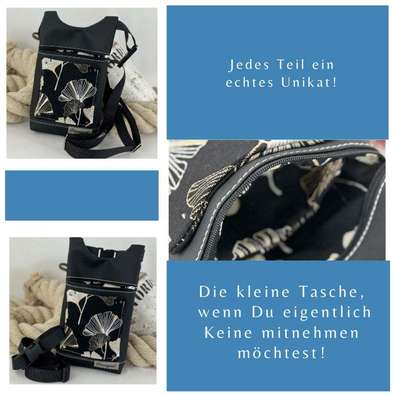 Gürteltasche Gingko Gold