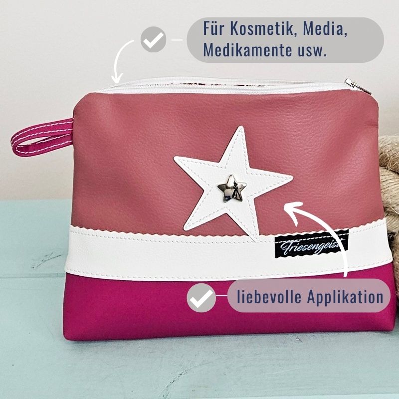 Kosmetiktasche, Multimediatasche Marlene