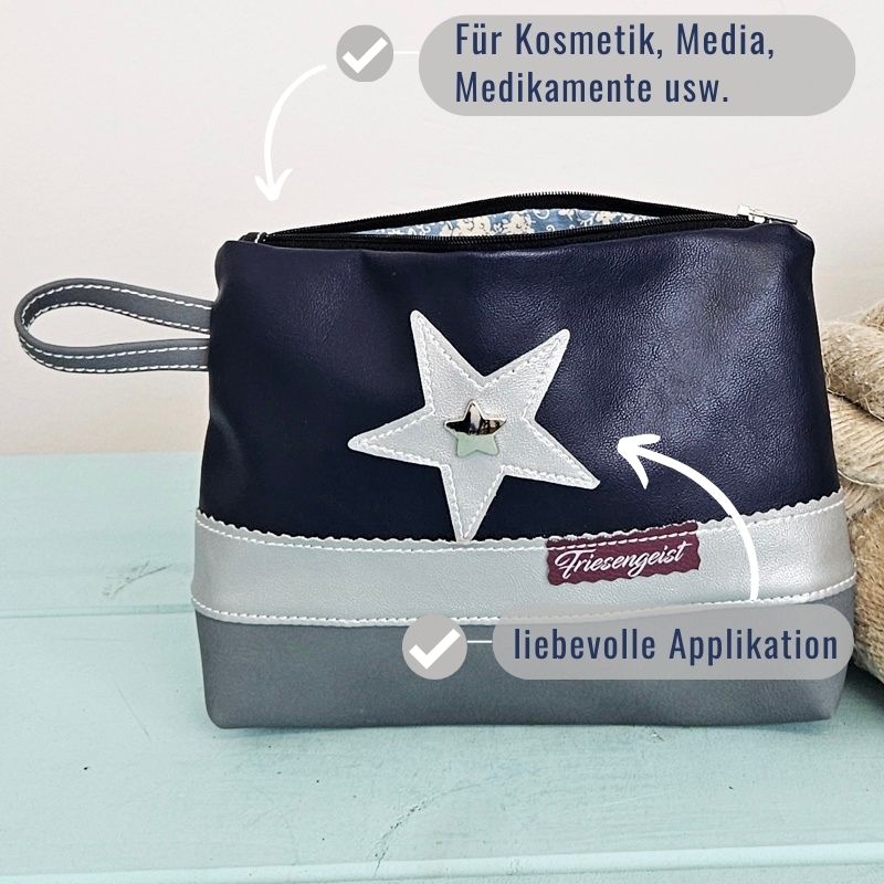 Kosmetiktasche, Multimediatasche Natascha