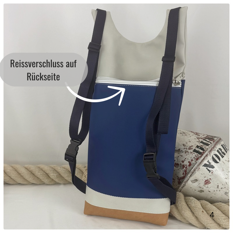 Damen- und Herrenrucksack Helgoland