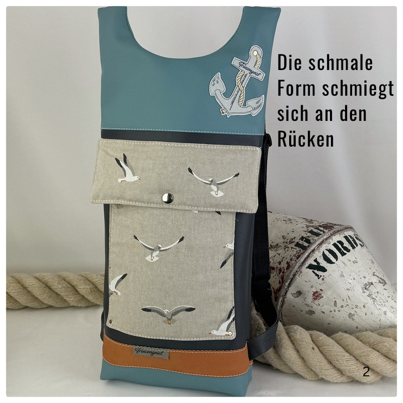 Damen- und Herrenrucksack Sina