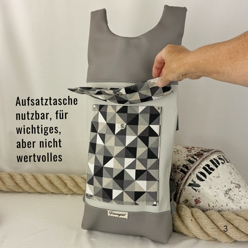 Damen- und Herrenrucksack Tomke