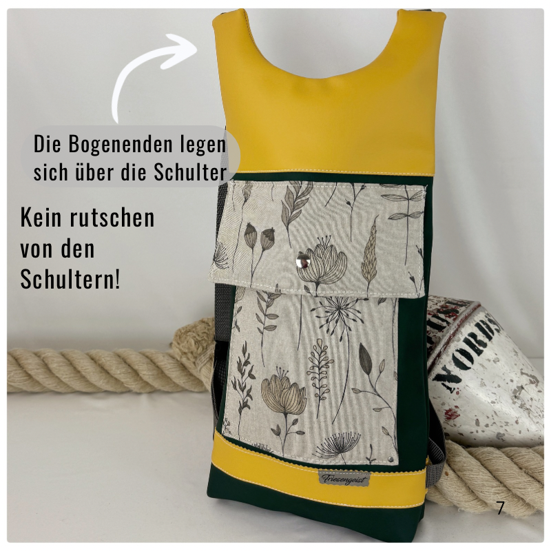 Damen- und Herrenrucksack Frieda