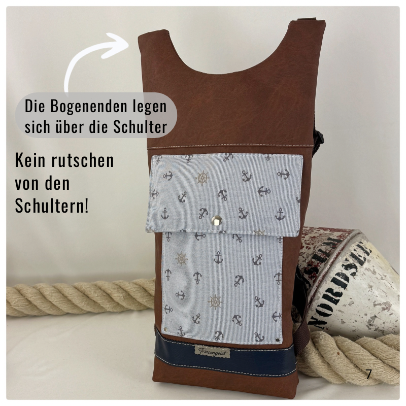 Damen- und Herrenrucksack Sønderborg