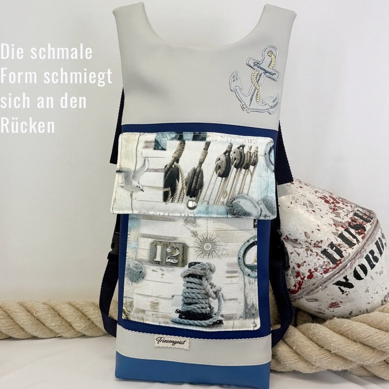 Damen- und Herrenrucksack Kægnes