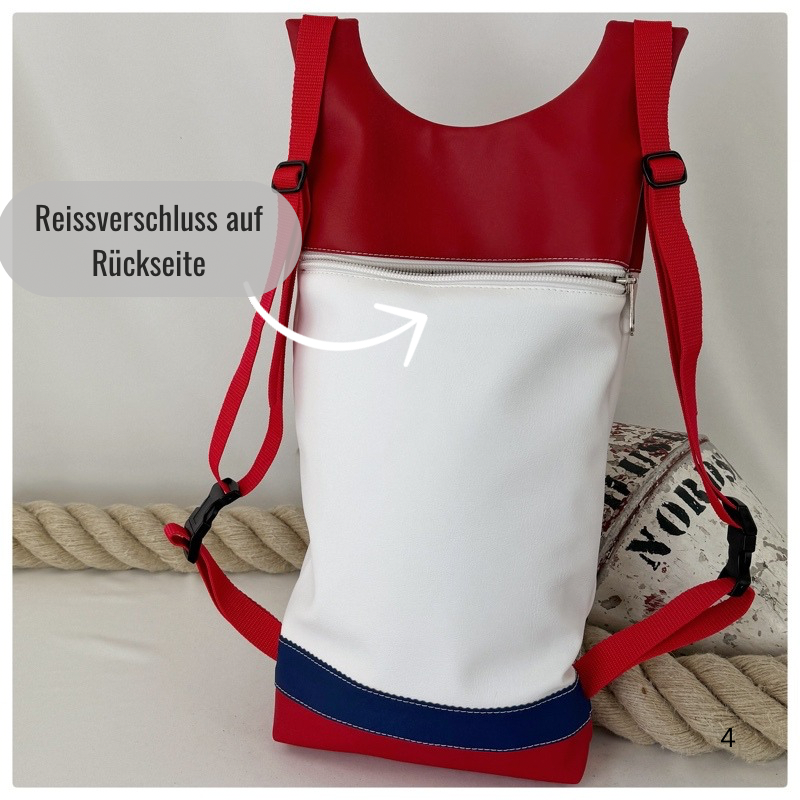 Damen- und Herrenrucksack Langeness