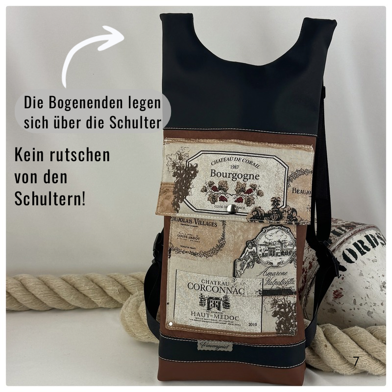Damen- und Herrenrucksack Franka