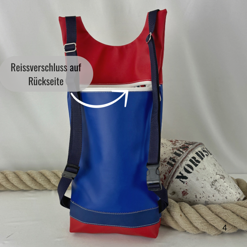 Damen- und Herrenrucksack Föhr