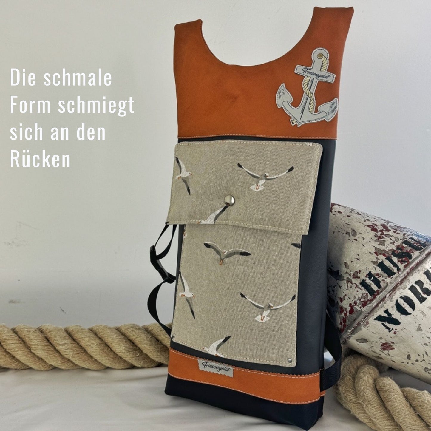 Damen- und Herrenrucksack Belinda