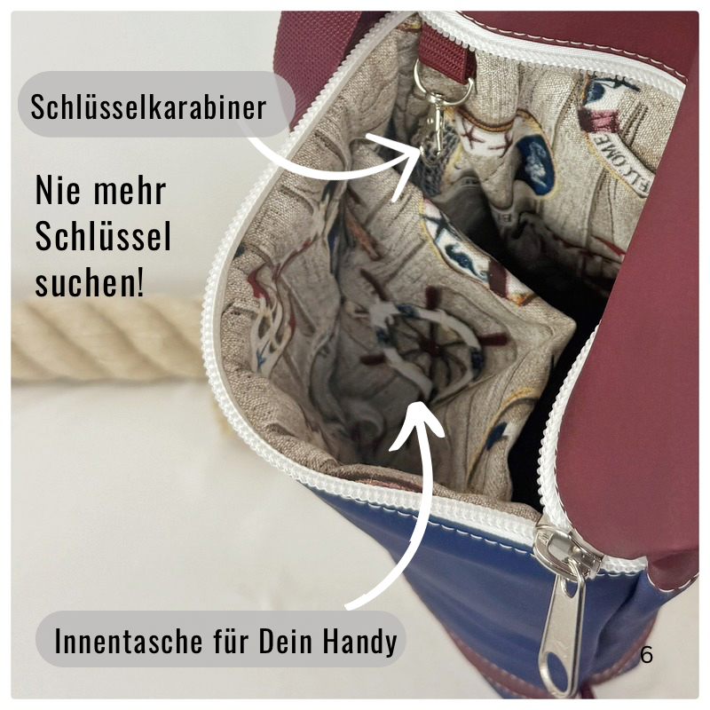 Damen- und Herrenrucksack Havneby