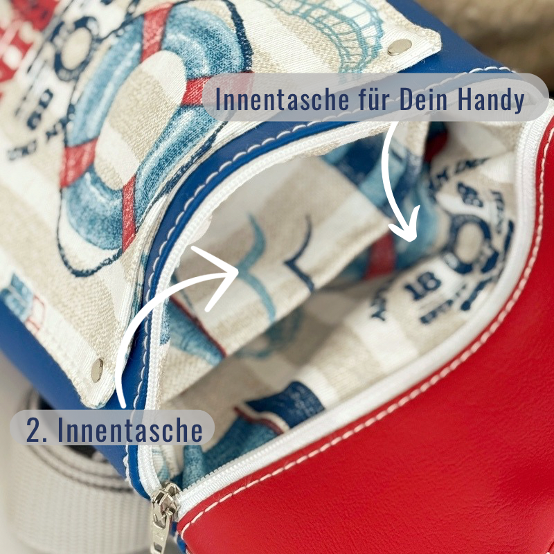 Gürteltasche, Südfall