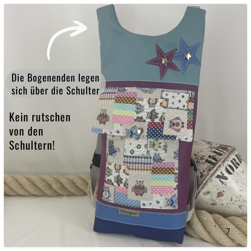 Damen- und Herrenrucksack Fentje